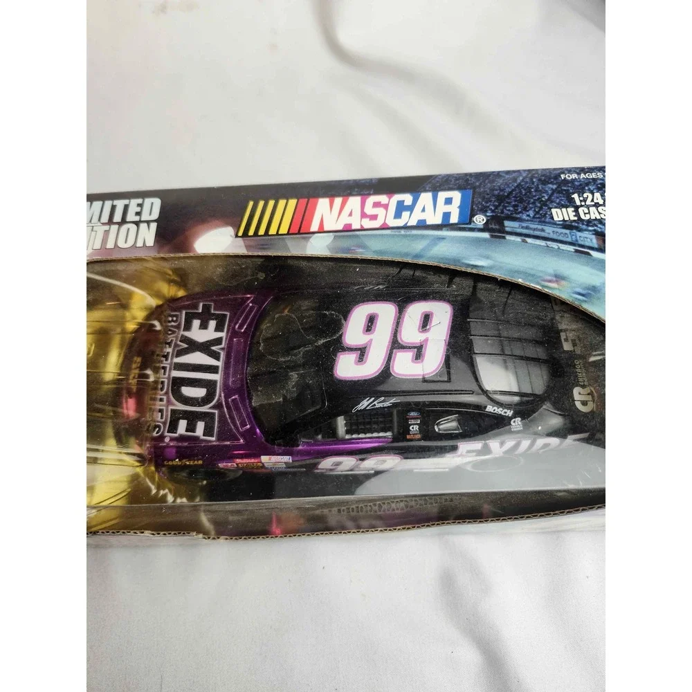 Racing Champions NASCAR Jeff Burton 99 Exide 1:24 Diecast Limited Edition